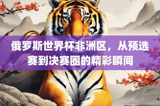 俄罗斯世界杯非洲区永康市本千工贸有限公司,从预选赛到决赛圈的精彩瞬间