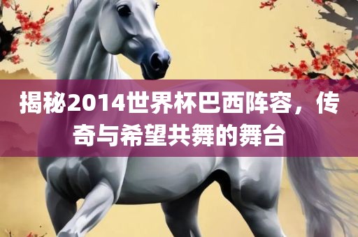 揭秘2014世界杯巴西阵容,传奇与希望共舞的舞台