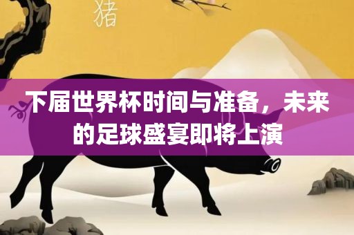下届世界杯时间与准备,未来的足球盛宴即将上演