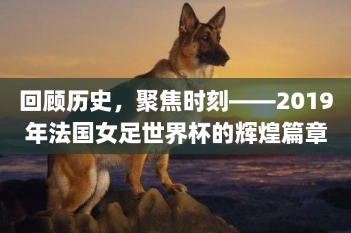 回顾历史,聚焦时刻——2019年法国女足世界杯的辉煌篇章永康市本千工贸有限公司