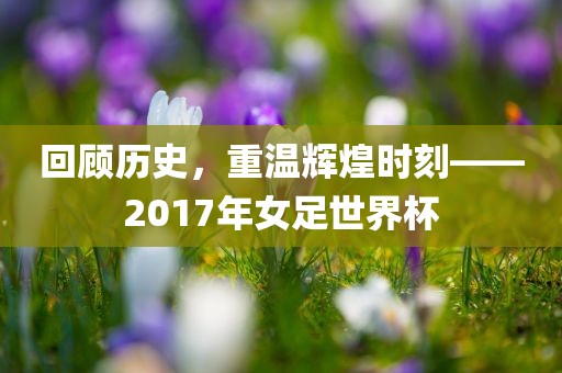 回顾历史,重温辉煌时刻——2017年女足世界杯永康市本千工贸有限公司