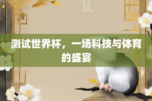 测试世界杯,一场科技与体育的盛宴永康市本千工贸有限公司