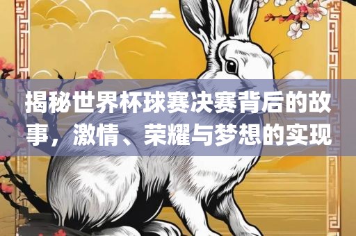揭秘世界杯球赛决赛背后的故事，激情、荣耀与梦想的实现永康市本千工贸有限公司