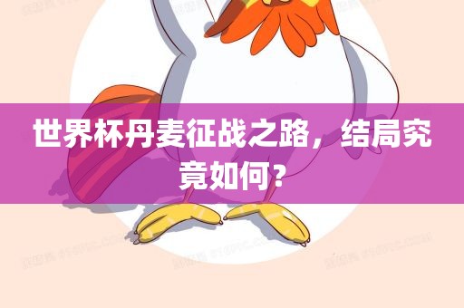 世界杯丹麦征战之路,结局究竟如何?永康市本千工贸有限公司