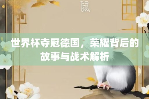 世界杯夺冠德国，荣耀背后的故事与战术解析