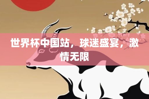 世界杯中永康市本千工贸有限公司国站,球迷盛宴,激情无限