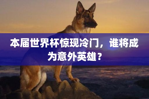 本届世界杯惊现冷门，谁将成为意外英雄？