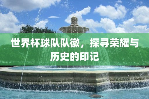 世界杯球队队徽永康市本千工贸有限公司，探寻荣耀与历史的印记