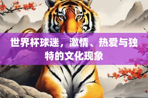 世界杯球迷,激情、热爱与独特的文化现象