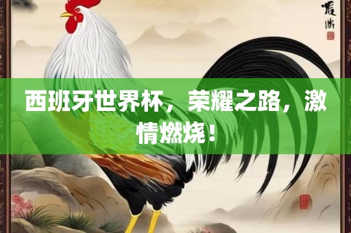 西班牙世界杯，荣耀之路，激情燃烧！